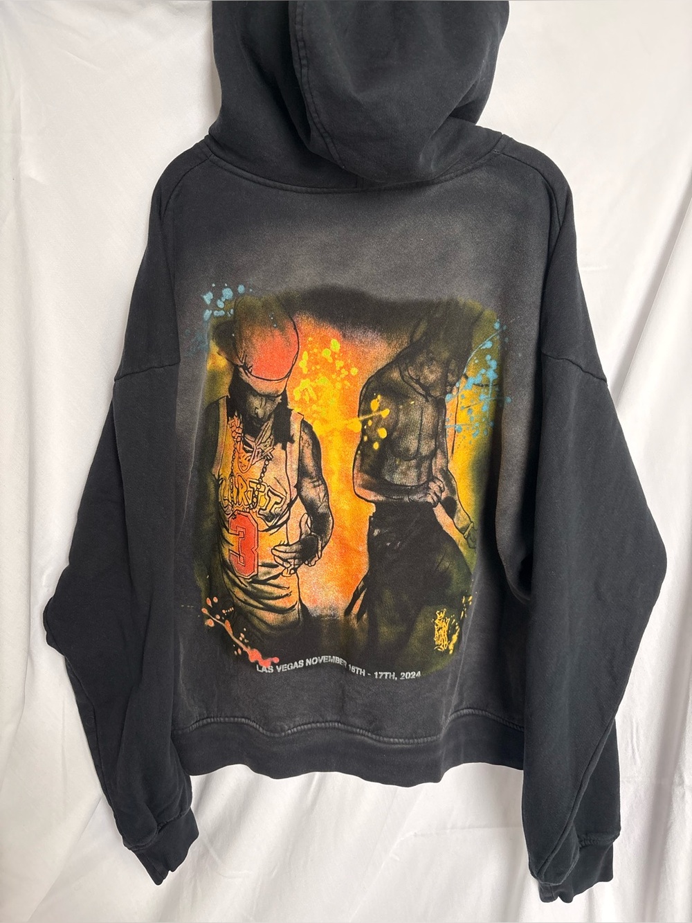 Never worn, no tags. Thirteen studios x Travis x Playboi Carti hoodie - size XL